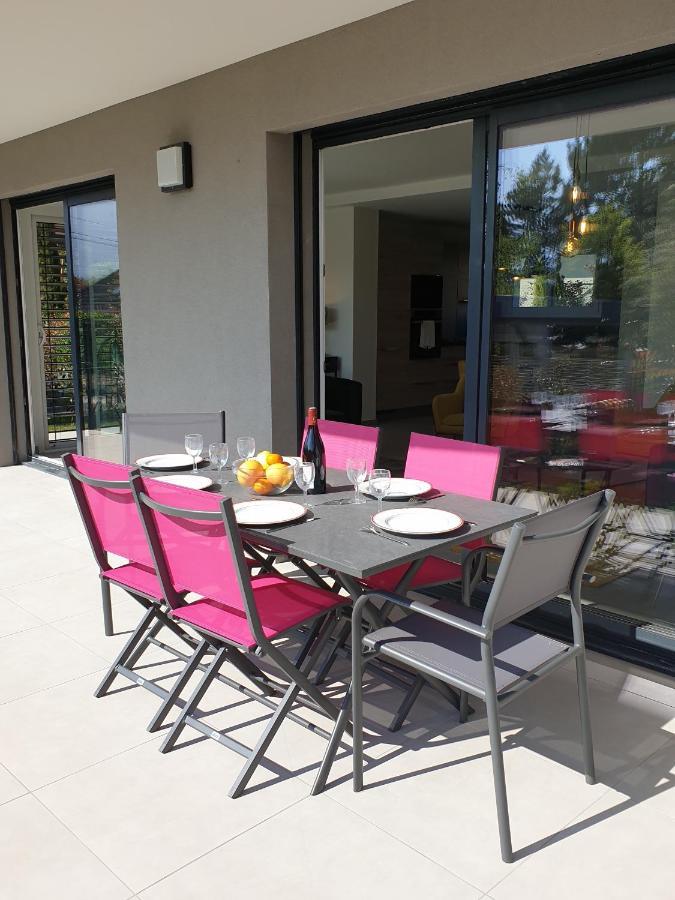 L'Appartement Jardin Avec Vue Montagnes Sévrier Екстериор снимка