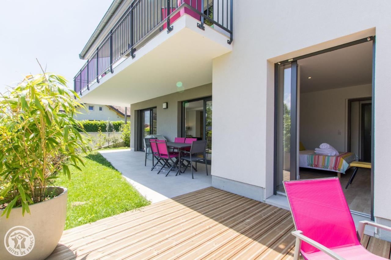 L'Appartement Jardin Avec Vue Montagnes Sévrier Екстериор снимка